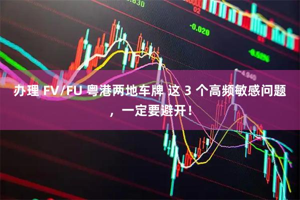 办理 FV/FU 粤港两地车牌 这 3 个高频敏感问题,一定要避开!